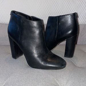 Sam Edelman Black Heeled Booties